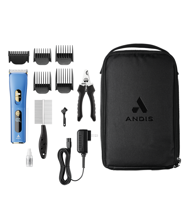 Andis CLC-5 enVISION Cordless Fixed Blade Pet Clipper Kit