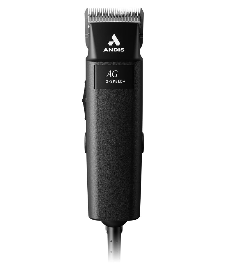 Andis AG 2-Speed+ Detachable Blade Clipper - Black