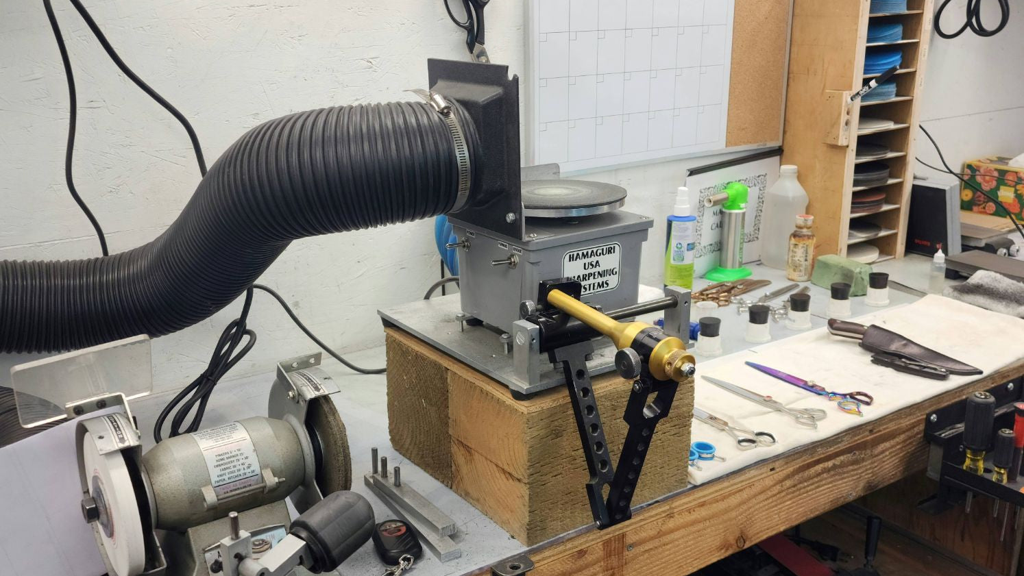 Hamaguri Sharpening System at Precision Sharpening